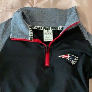 Patriots quarter zip up